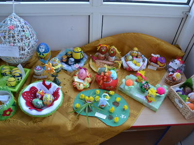 Выставка творческих работ "Дорого яичко к пасхальному дню"